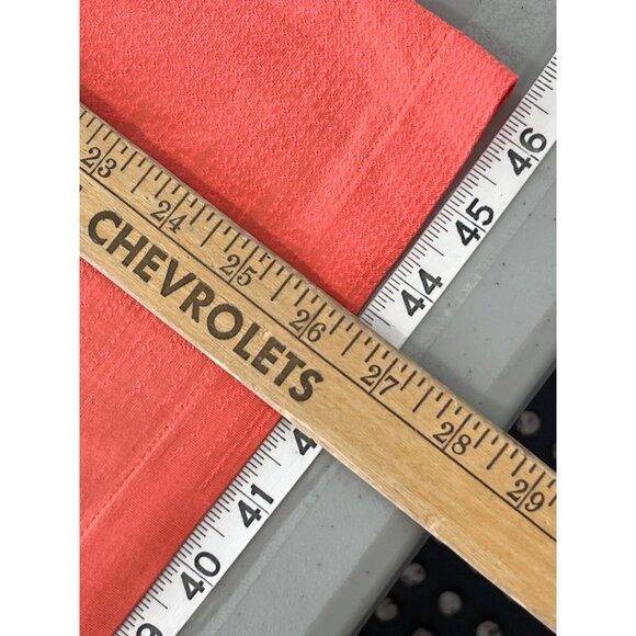 Under Armour Scoop Back Long Sleeve Top Womens M Orange Performance Exercise Gym - Picture 6 of 8